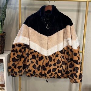 Fun, soft, and warm Forever 21 coat